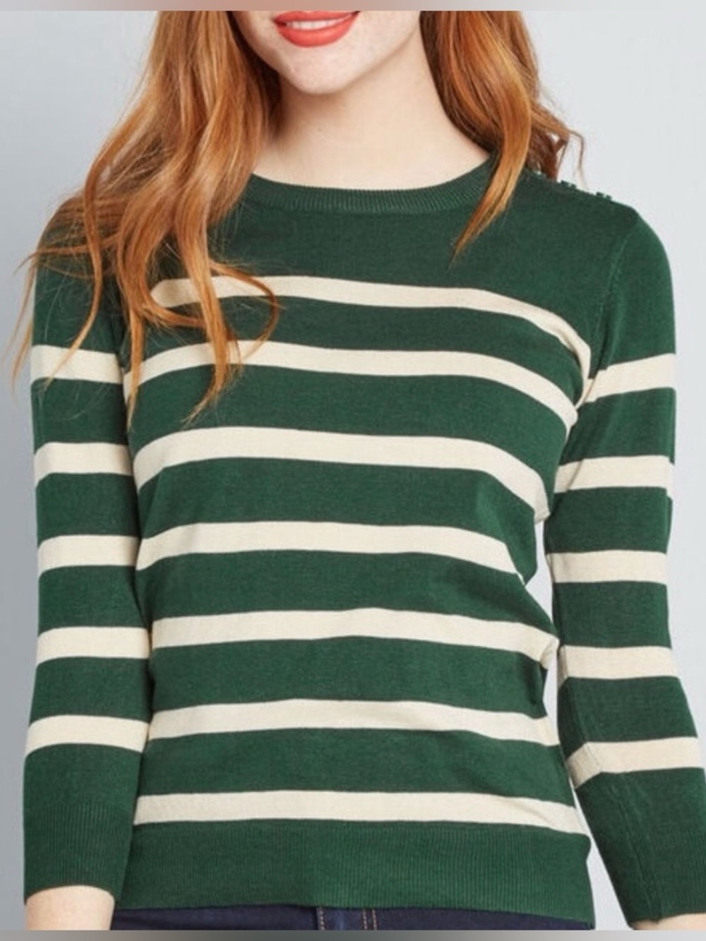 Modcloth Charter School Pullover Sweater Size Medium